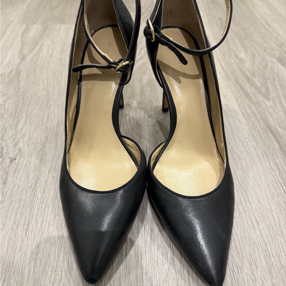 Ann Taylor Elegant Black Women's Heels 7
